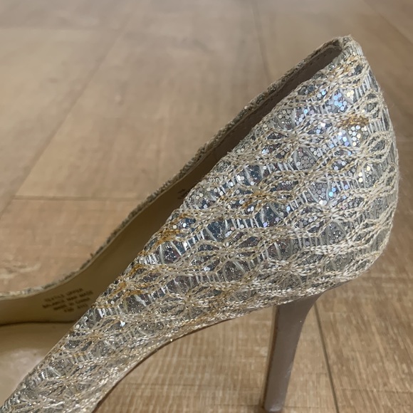 Enzo Angiolini 3” sparkle heels - Picture 5 of 5